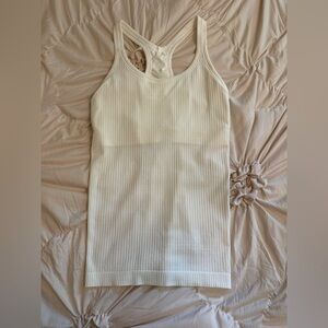 lululemon white tank top